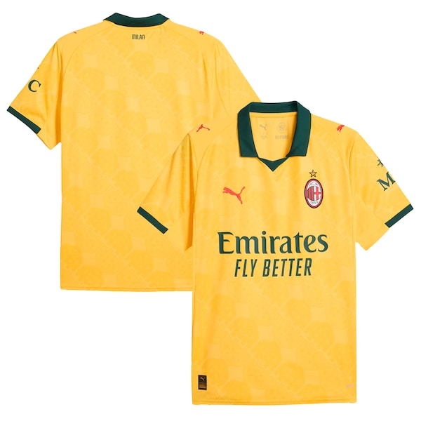 AC Milan Puma 2025/26 Third Replica Jersey - Yellow