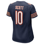 Tyler Scott Chicago Bears Nike Women's  Game Jersey -  Navy