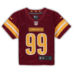 Chase Young Washington Commanders Nike Toddler Game Jersey - Burgundy