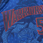 Baron Davis Golden State Warriors 2006/07 Hardwood Classics Asian Heritage 6.0 Swingman Throwback Player Jersey - Royal