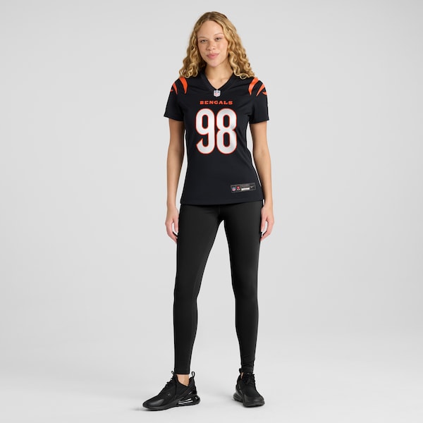 Tedarrell Slaton Jr Cincinnati Bengals Nike Women's Team Game Jersey -  Black