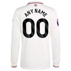 Arsenal adidas 2025/26 Third Authentic Long Sleeve Jersey - White/Blue/Red