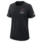Pittsburgh Steelers Nike Women's 2025 NFL Crucial Catch Tri-Blend Dri-FIT T-Shirt - Black