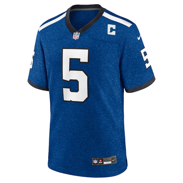 Anthony Richardson Indianapolis Colts Nike Indiana Nights Alternate Game Jersey - Royal/Royal/White