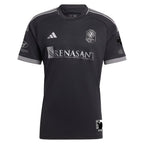 Nashville SC adidas 2024 Man In Black Kit Authentic Custom Jersey - Black