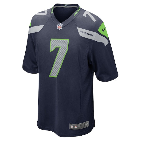 Geno Smith Seattle Seahawks Nike Game Jersey - College Navy/Royal