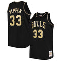 Scottie Pippen Chicago Bulls Big & Tall Hardwood Classics 1997/98 Swingman Jersey - Black