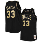 Scottie Pippen Chicago Bulls Big & Tall Hardwood Classics 1997/98 Swingman Jersey - Black