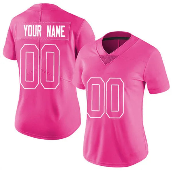 Las Vegas Raiders Nike Women's Rush Fashion Game Jersey - Pink