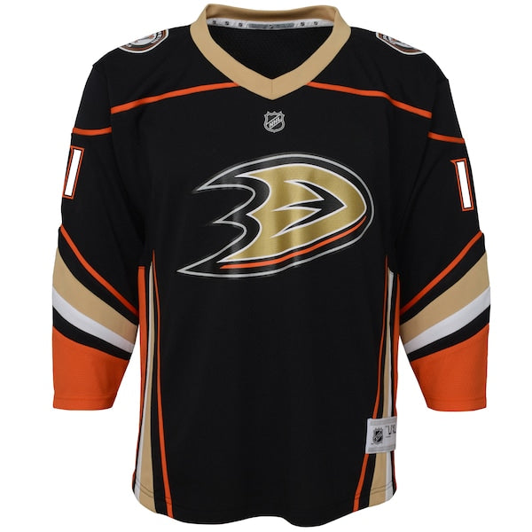 Trevor Zegras Anaheim Ducks Youth Home Replica Player Jersey - Black