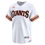 San Francisco Giants Nike Throwback Cooperstown Collection Limited Jersey - White