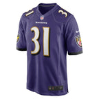 Jamal Lewis Baltimore Ravens Nike Game Retired Player Jersey - Purple