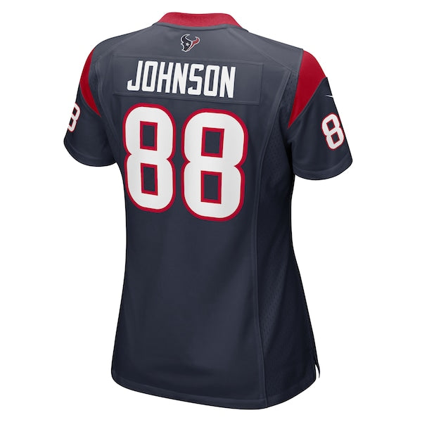 Johnny Johnson Houston Texans Nike Women's Team Game Jersey -  Navy
