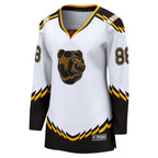 David Pastrnak Boston Bruins  Women's Special Edition 2.0 Breakaway Player Jersey - White