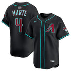 Ketel Marte Arizona Diamondbacks Nike Alternate Limited Jersey - Black/Crimson