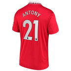 Antony Manchester United adidas 2022/23 Home Replica Player Jersey - Red
