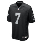 Geno Smith Las Vegas Raiders Nike Game Player Jersey - Black
