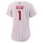 Philadelphia Phillies Nike Women's #1 Mom Home Replica Jersey - White