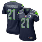 Devon Witherspoon Seattle Seahawks Nike Women's Team 50th Season Game Jersey - College Navy/Royal