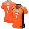 John Elway Denver Broncos Nike Women's Game Retired Player Jersey - Orange/Navy