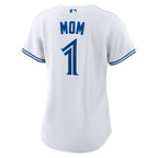 Toronto Blue Jays Nike Women's #1 Mom Home Replica Jersey - White