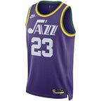 Lauri Markkanen Utah Jazz Nike Unisex 2023/24 Swingman Replica Jersey - Classic Edition - Purple