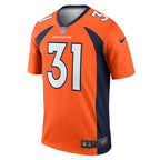 Justin Simmons Denver Broncos Nike Legend Jersey - Orange
