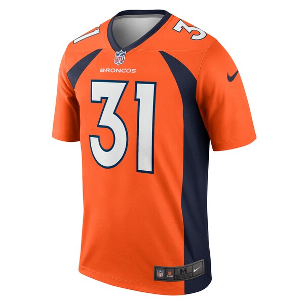 Justin Simmons Denver Broncos Nike Legend Jersey - Orange
