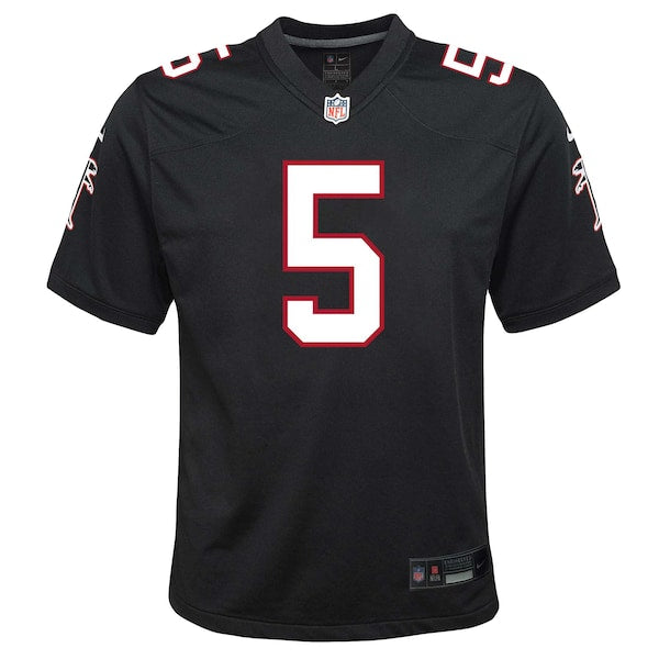 Drake London Atlanta Falcons Nike Youth Game Jersey - Black