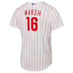Brandon Marsh Philadelphia Phillies Nike  Youth Home Replica Jersey - White