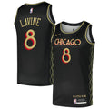 Zach LaVine Chicago Bulls Nike Swingman Player Jersey - City Edition - Black