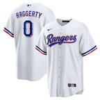 Sam Haggerty Texas Rangers Nike Home Replica Jersey - White
