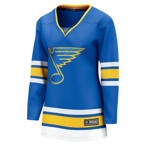 St. Louis Blues  Women's Home Breakaway Jersey - Blue