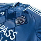 Johnny Russell Sporting Kansas City adidas 2024 Diamonds Our Forever Authentic Player Jersey – Navy