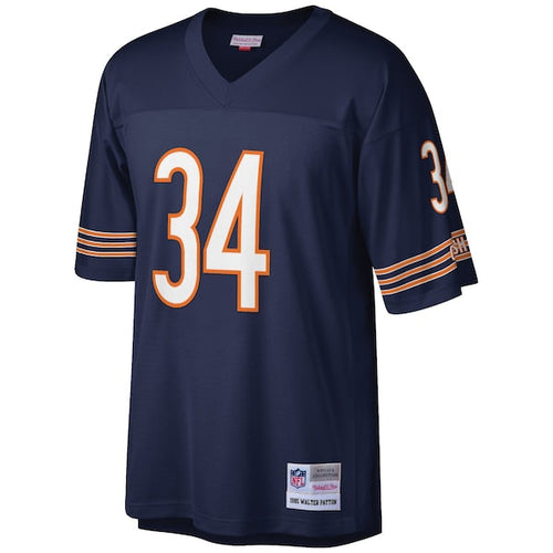 Walter Payton Chicago Bears Big & Tall 1985 Retired Player Replica Jersey - Navy/White
