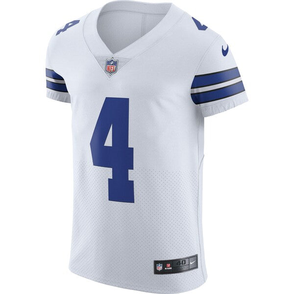 Dak Prescott Dallas Cowboys Nike Vapor Elite Player Jersey - White/Navy