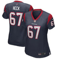 Charlie Heck Houston Texans Nike Women's Game Jersey - Navy