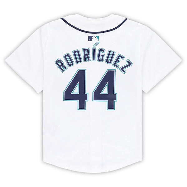 Julio Rodríguez Seattle Mariners Nike Preschool Home Game Jersey - White