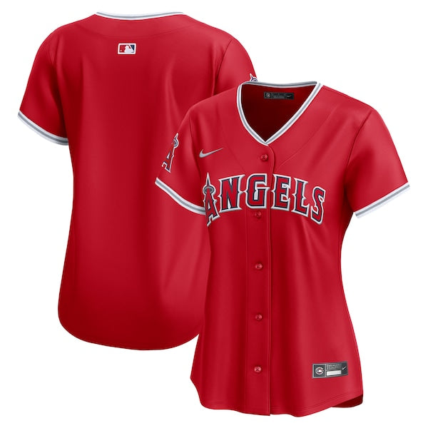 Los Angeles Angels Nike Women's  Alternate Limited Jersey – Red