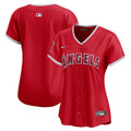 Los Angeles Angels Nike Women's  Alternate Limited Jersey – Red