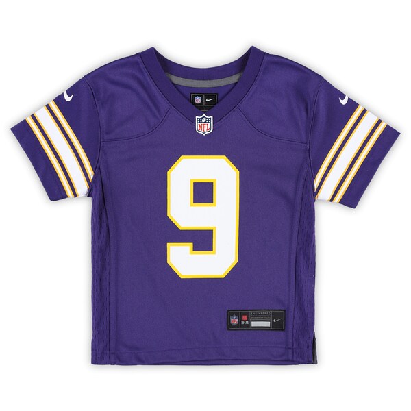 J.J. McCarthy Minnesota Vikings Nike Toddler Classic Player Game Jersey - Purple
