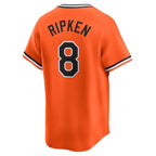 Cal Ripken Jr. Baltimore Orioles Nike Throwback Cooperstown Limited Jersey - Orange