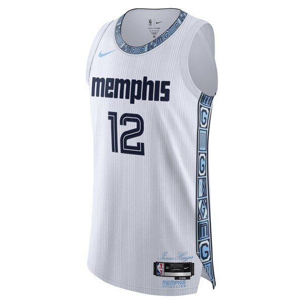 Ja Morant Memphis Grizzlies Nike Unisex 2025/26 Authentic Jersey - City Edition - White