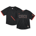 Cincinnati Reds Nike Toddler City Connect Limited Jersey - Black