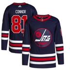 Kyle Connor Winnipeg Jets adidas 2021/22 Alternate Primegreen Authentic Pro Player Jersey - Navy
