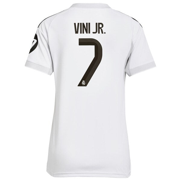 Vini Jr. Los Merengues adidas Women's 2025/26 Home Replica Jersey - White/Blue