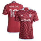 Djordje Mihailovic Colorado Rapids adidas 2024 One Flag Kit Replica Player Jersey - Burgundy