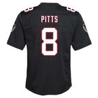 Kyle Pitts Atlanta Falcons Nike Youth Game Jersey - Black/Red