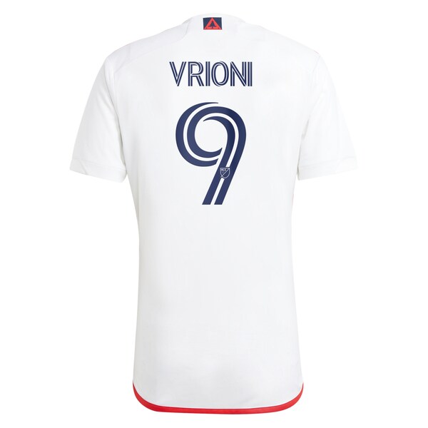 Giacomo Vrioni New England Revolution adidas 2024 Defiance Replica Jersey - White