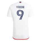 Giacomo Vrioni New England Revolution adidas 2024 Defiance Replica Jersey - White